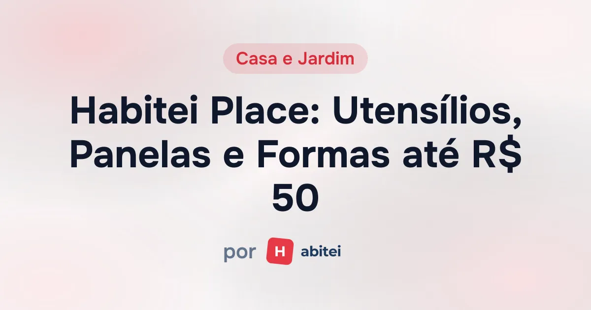 Utensílios de cozinha baratos na Shopee - Habitei Place