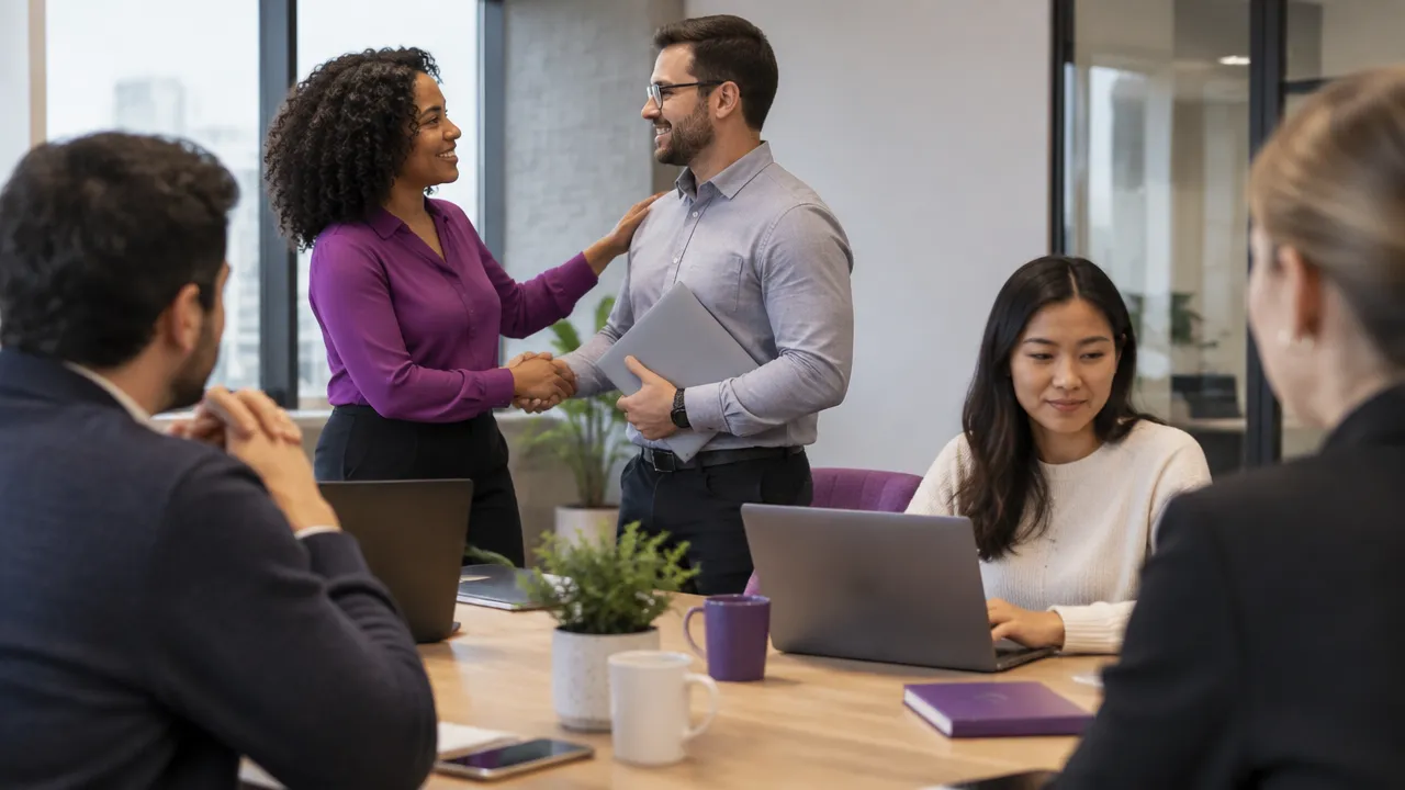 A restrained reaction during a teammate’s recognition illustrates how envy can appear through subtle social cues