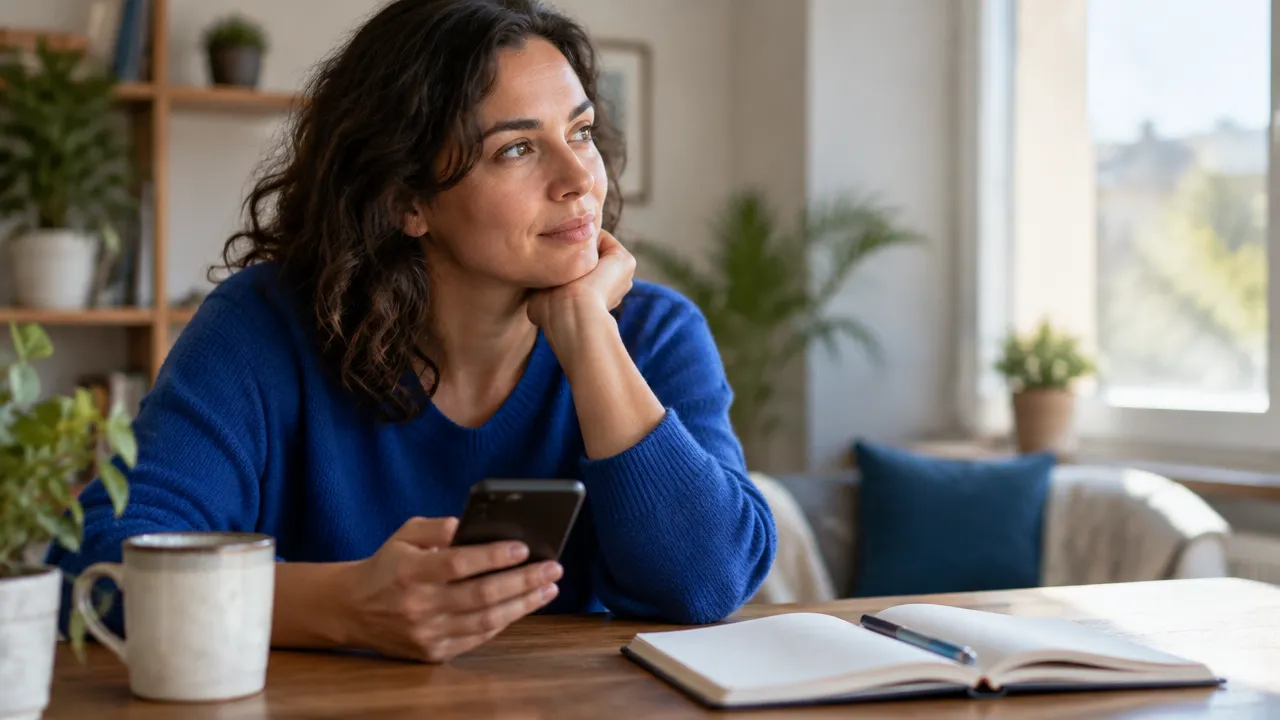 A thoughtful person considers alternative explanations before interpreting a delayed message