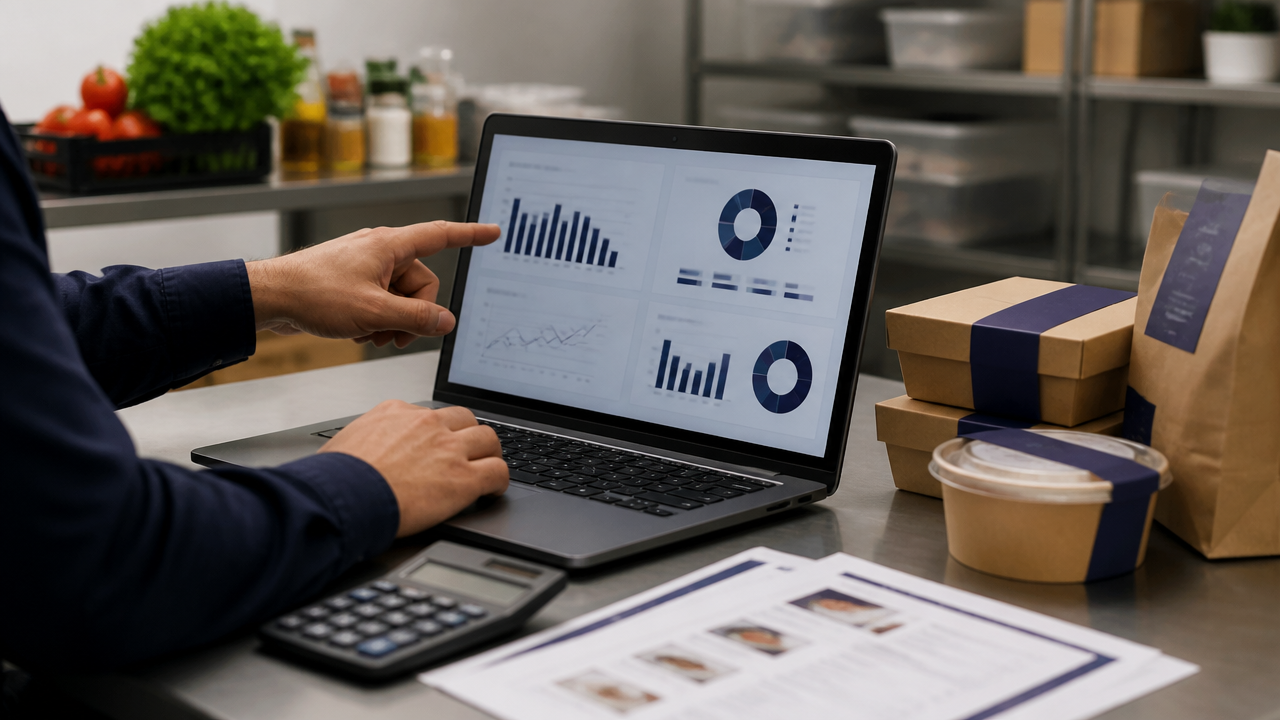 Análise de indicadores de estoque em operação de delivery