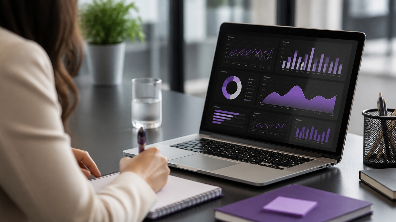Análise de resultados de campanhas com creators em dashboard de vendas e comissões