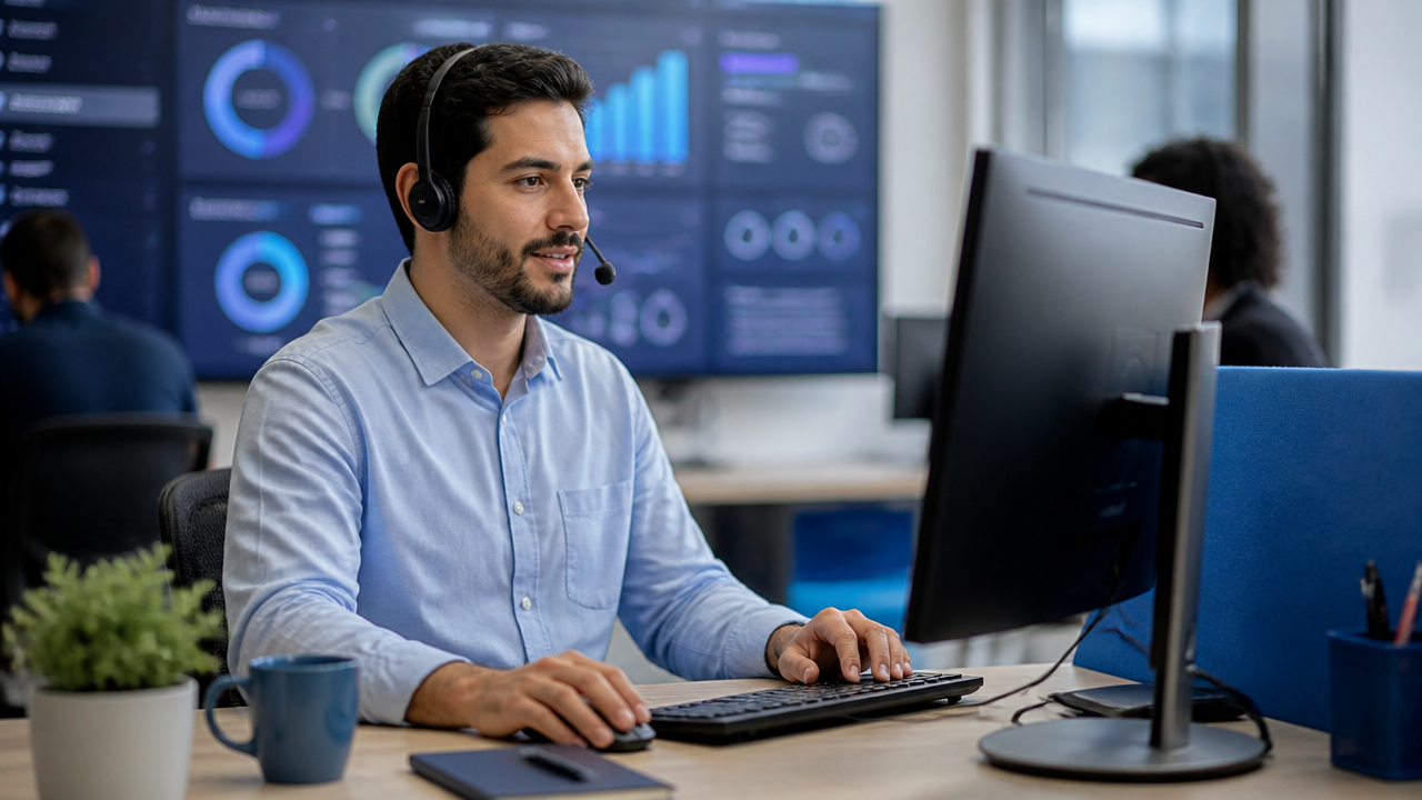 Atendimento pós-venda via mensagens com apoio de CRM e métricas