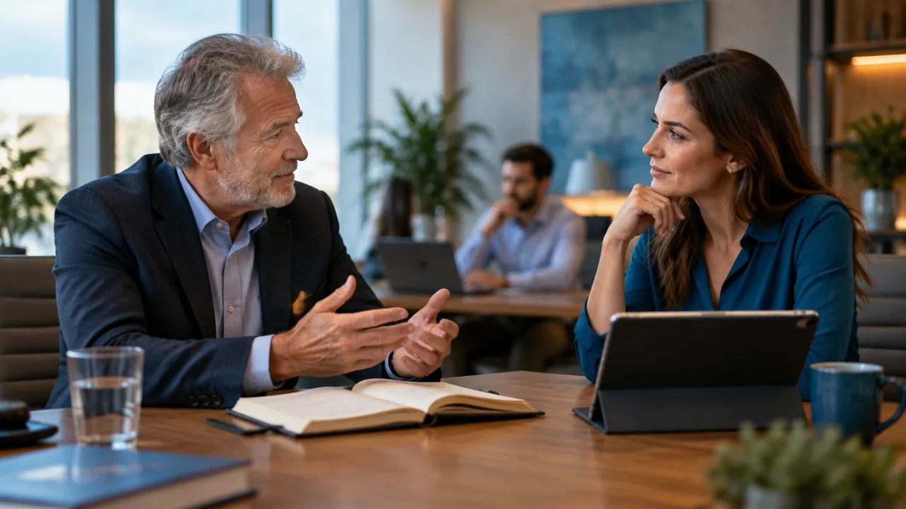 Duas gerações de liderança conversam sobre a continuidade e a mudança em uma empresa