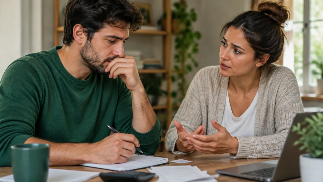 Duas pessoas conversam sobre uma decisão difícil, mostrando como emoções participam do julgamento moral