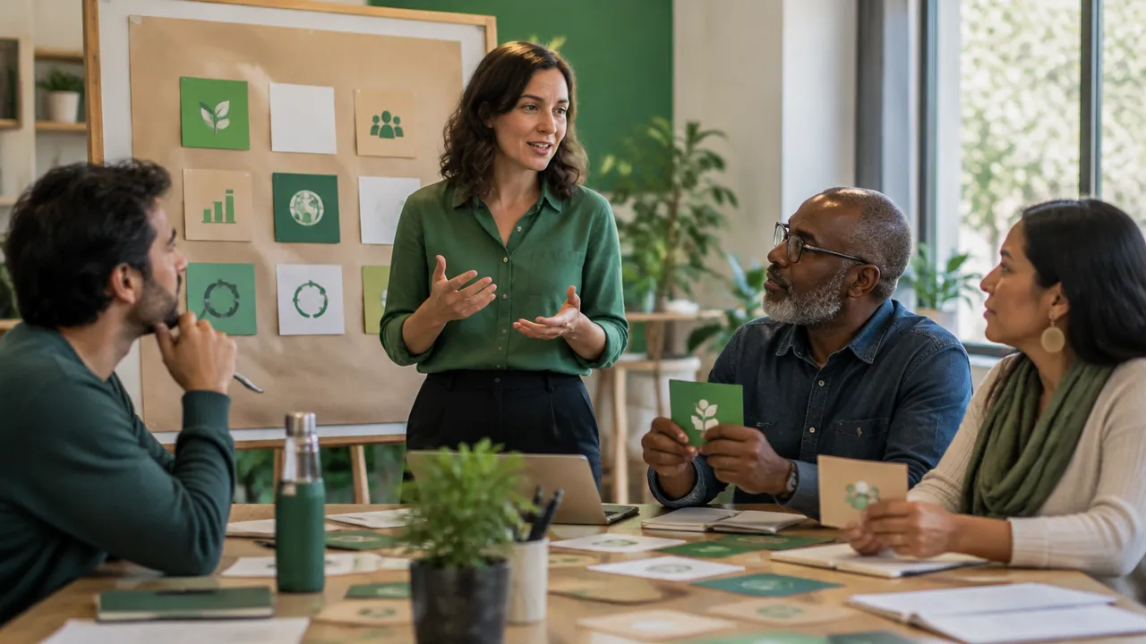 Empleados y miembros de la comunidad identifican juntos impactos y prioridades de una empresa