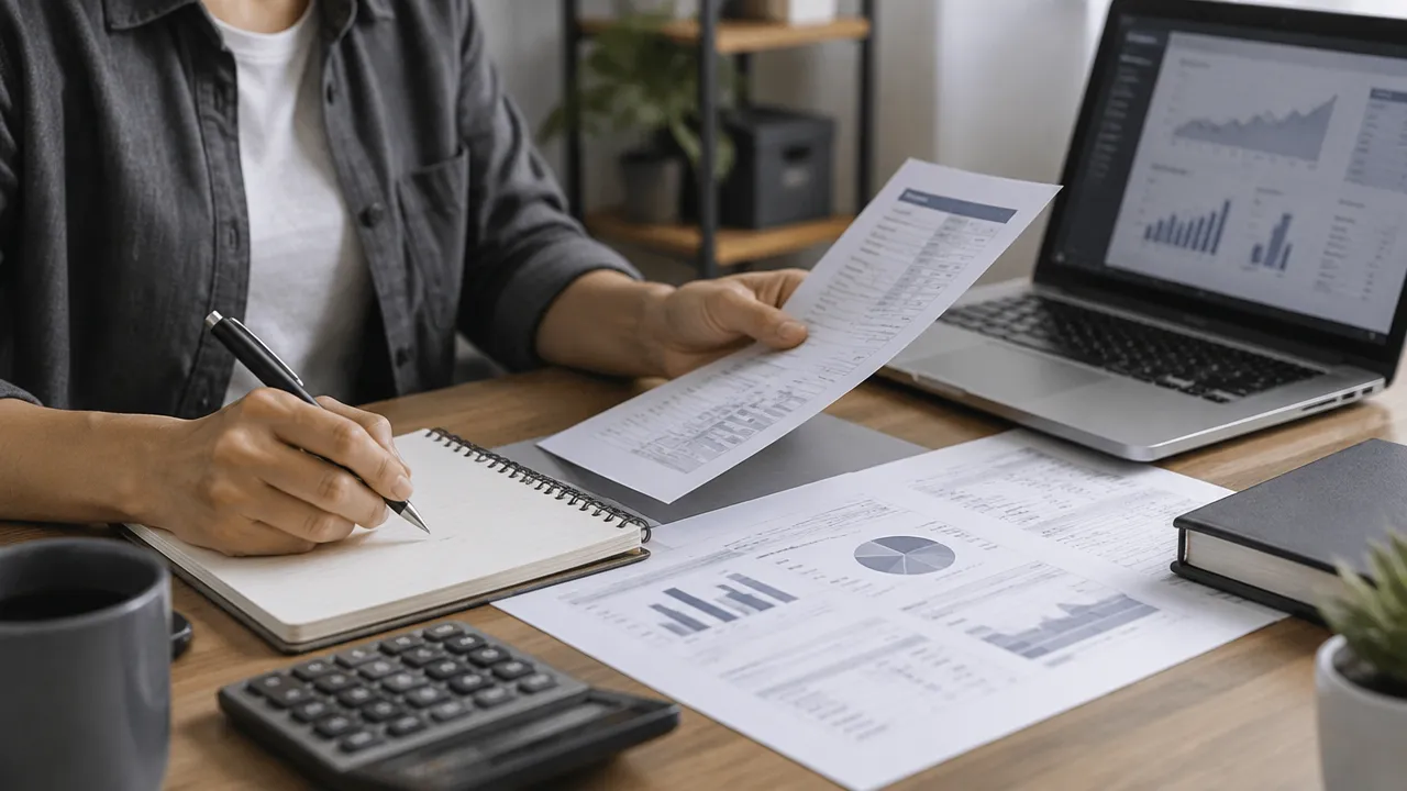 Empreendedora compara custos recorrentes e tarifas de uma plataforma de e-commerce