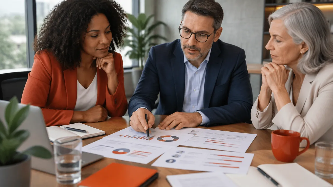 Equipe analisa registros de decisões e critérios éticos para comparar diferentes períodos de liderança