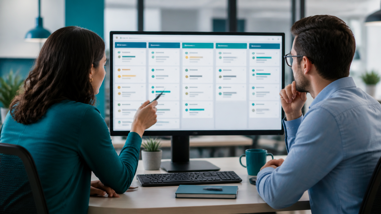 Equipe analisando etapas do pipeline comercial para acompanhar oportunidades