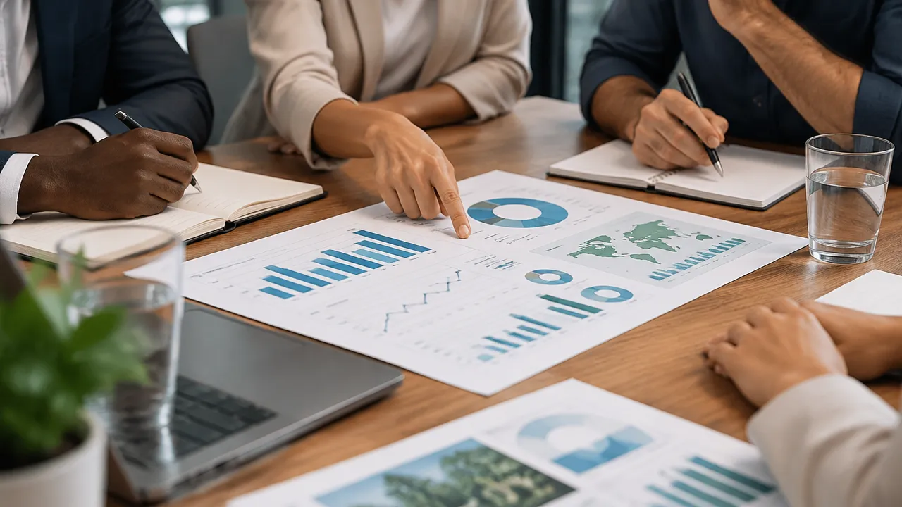 Equipe revisa indicadores financeiros, sociais e ambientais para prestar contas de suas decisões