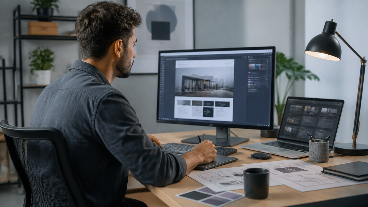 Ferramentas mais usadas para web design em 2026: o que profissionais usam para criar sites
