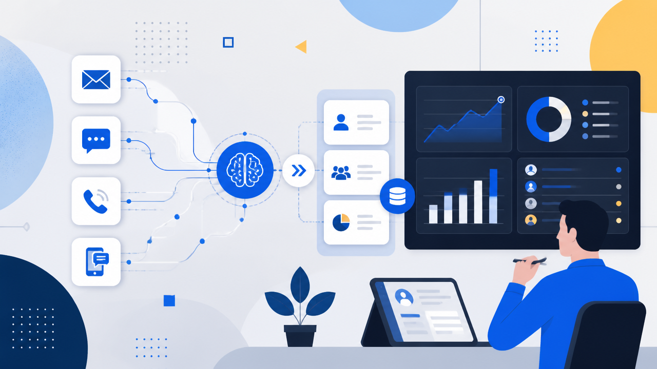Fluxo digital com IA e automação aplicado à recuperação de crédito