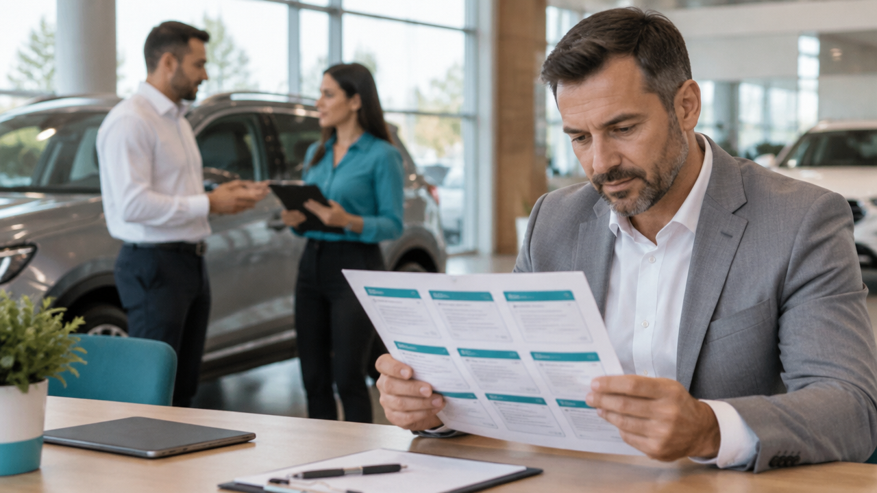 Gerente comercial orienta vendedores sobre como explicar a garantia de veículos aos clientes