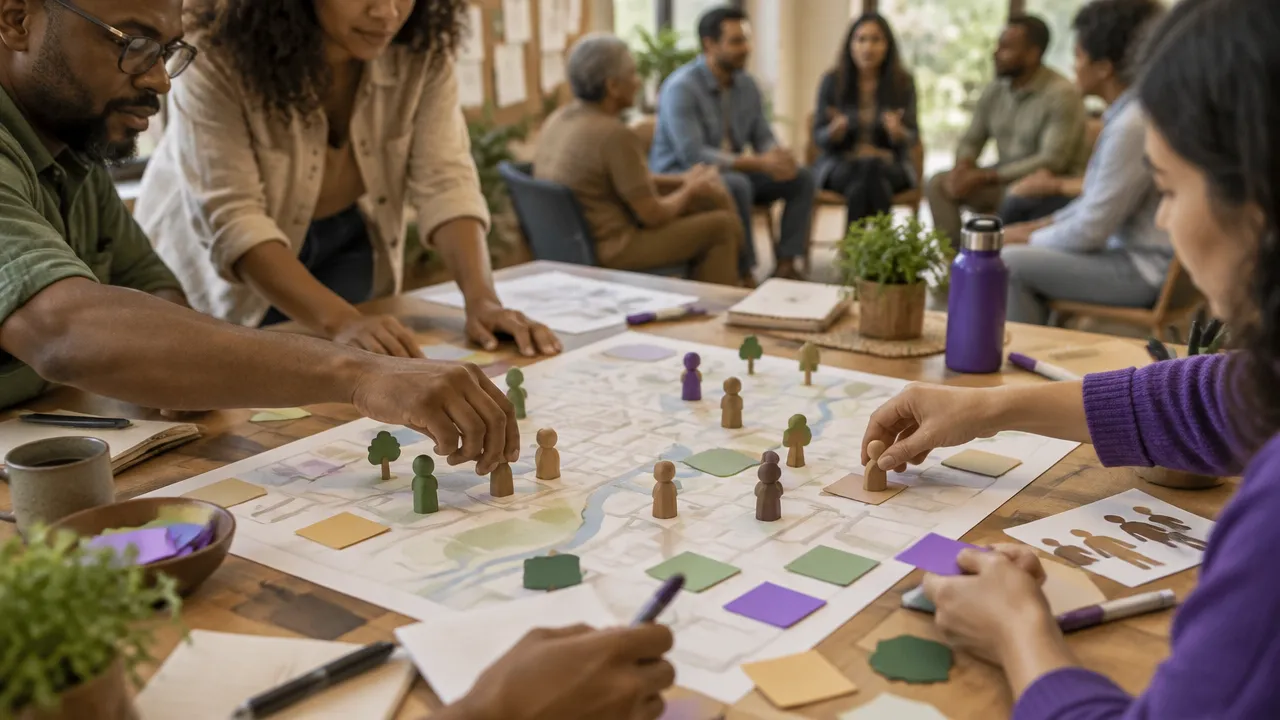 Grupo comunitário mapeia possíveis impactos e organiza uma escuta participativa para um projeto