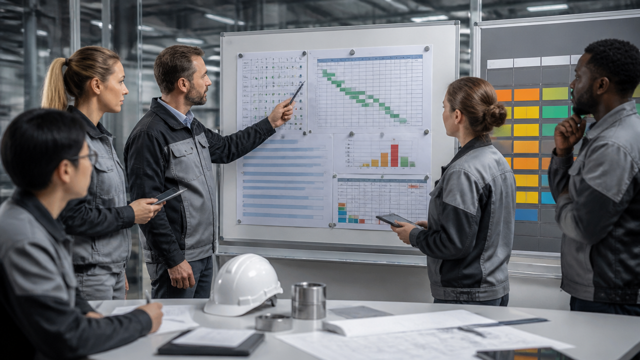 Líder técnico mapeando capacidade real e competências da equipe de engenharia
