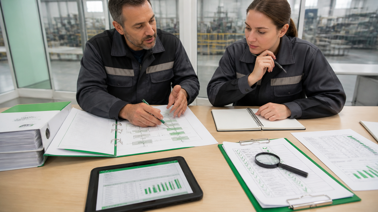 Materiais de treinamento para implementação e auditoria interna em segurança de alimentos