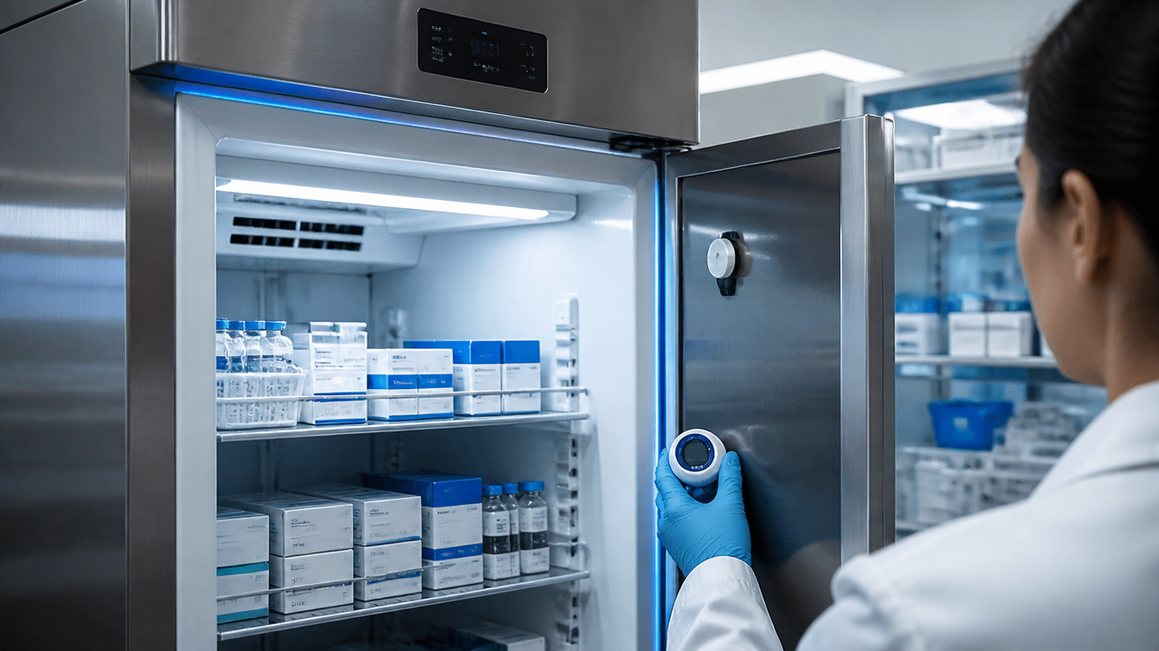 Monitoramento preventivo de temperatura em armazenamento de medicamentos refrigerados
