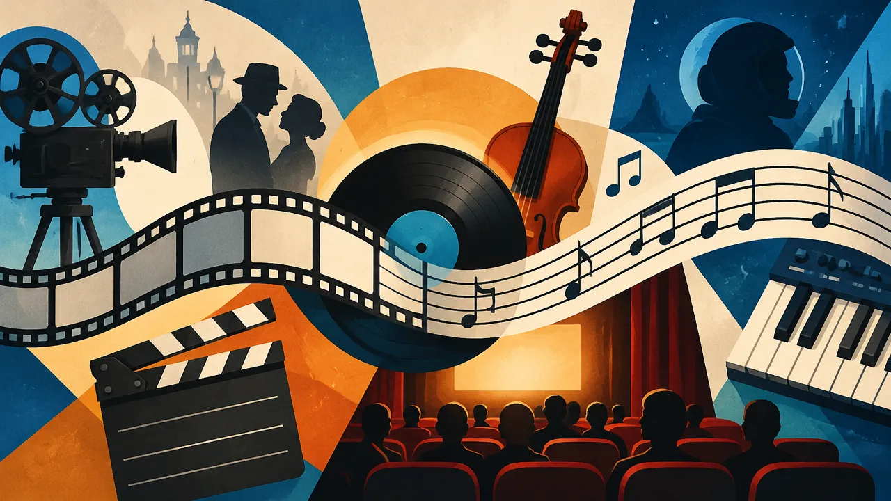 Película transformada em pauta musical conecta instrumentos e referências de diferentes décadas