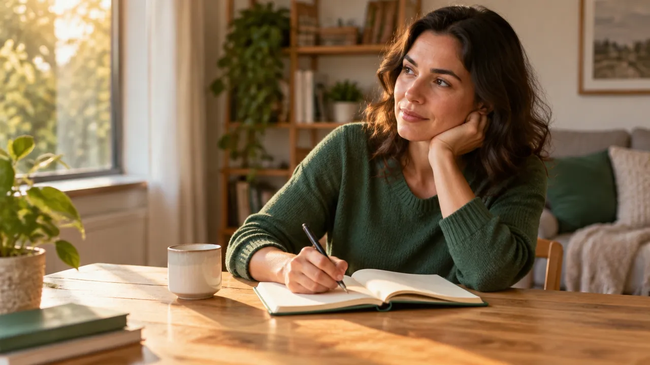 Persona escribiendo en un cuaderno para reflexionar sobre una experiencia de rechazo