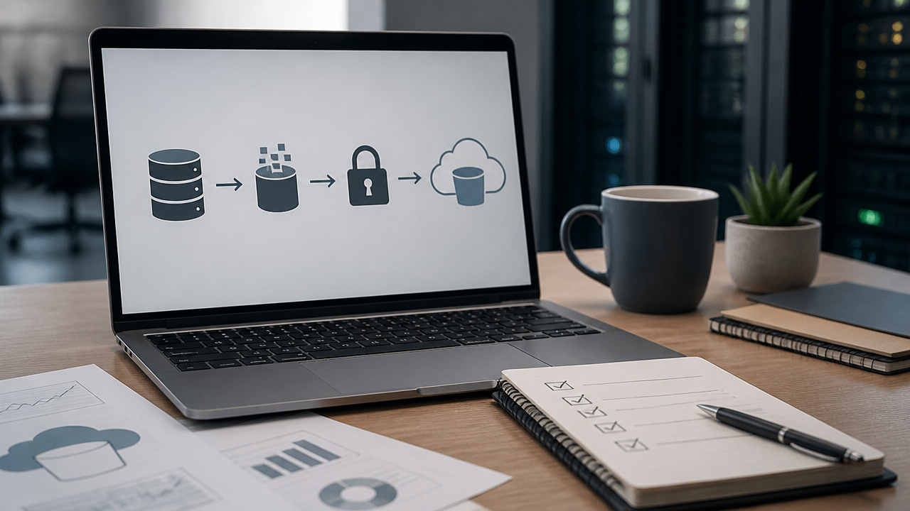 Planejamento de arquitetura de backup em nuvem para bancos MySQL com retenção e restauração