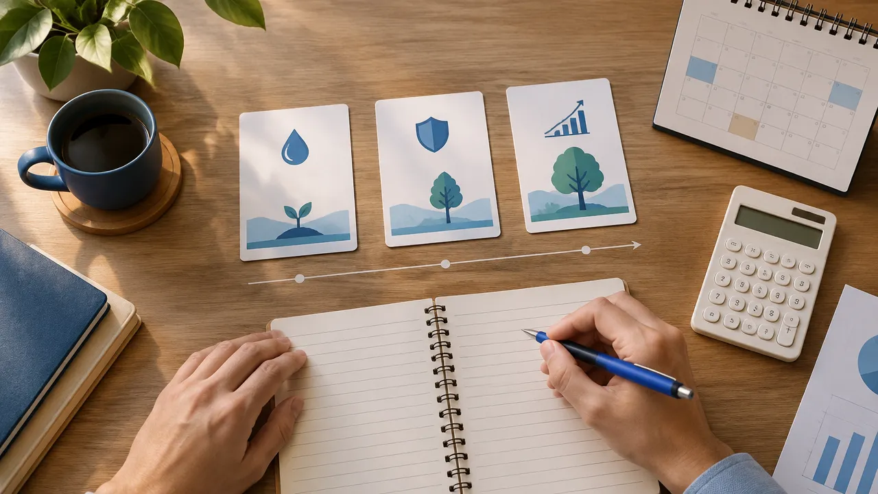 Planejamento de investimentos organiza recursos entre liquidez, inflação e prazos diferentes