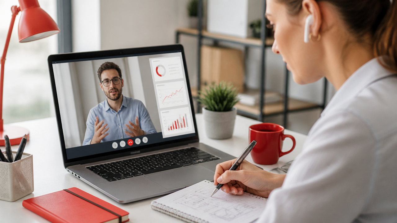 Profissional de produto entrevistando cliente para validar dores, necessidades e proposta de valor