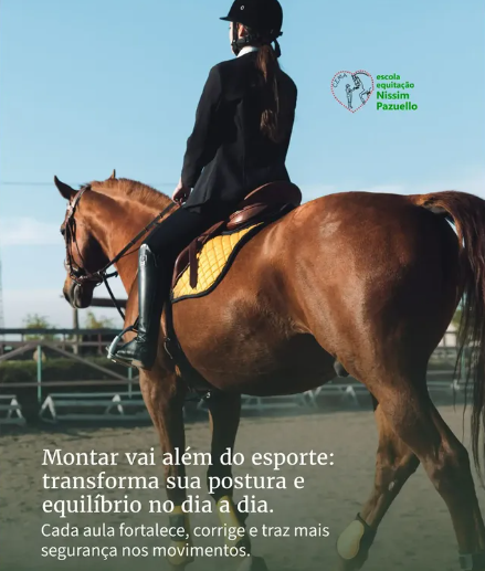 Escola de Equitação Nissim Pazuello une esporte, conexão com os cavalos e equoterapia em Manaus