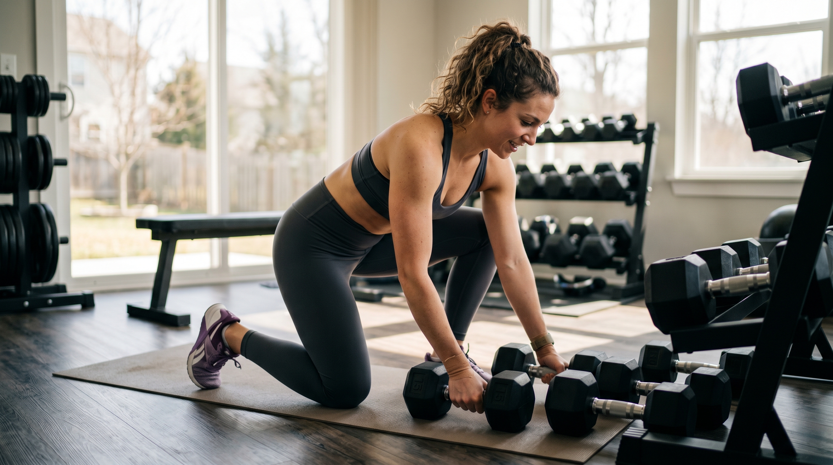 Treino de braço com halteres: guia prático para fortalecer
