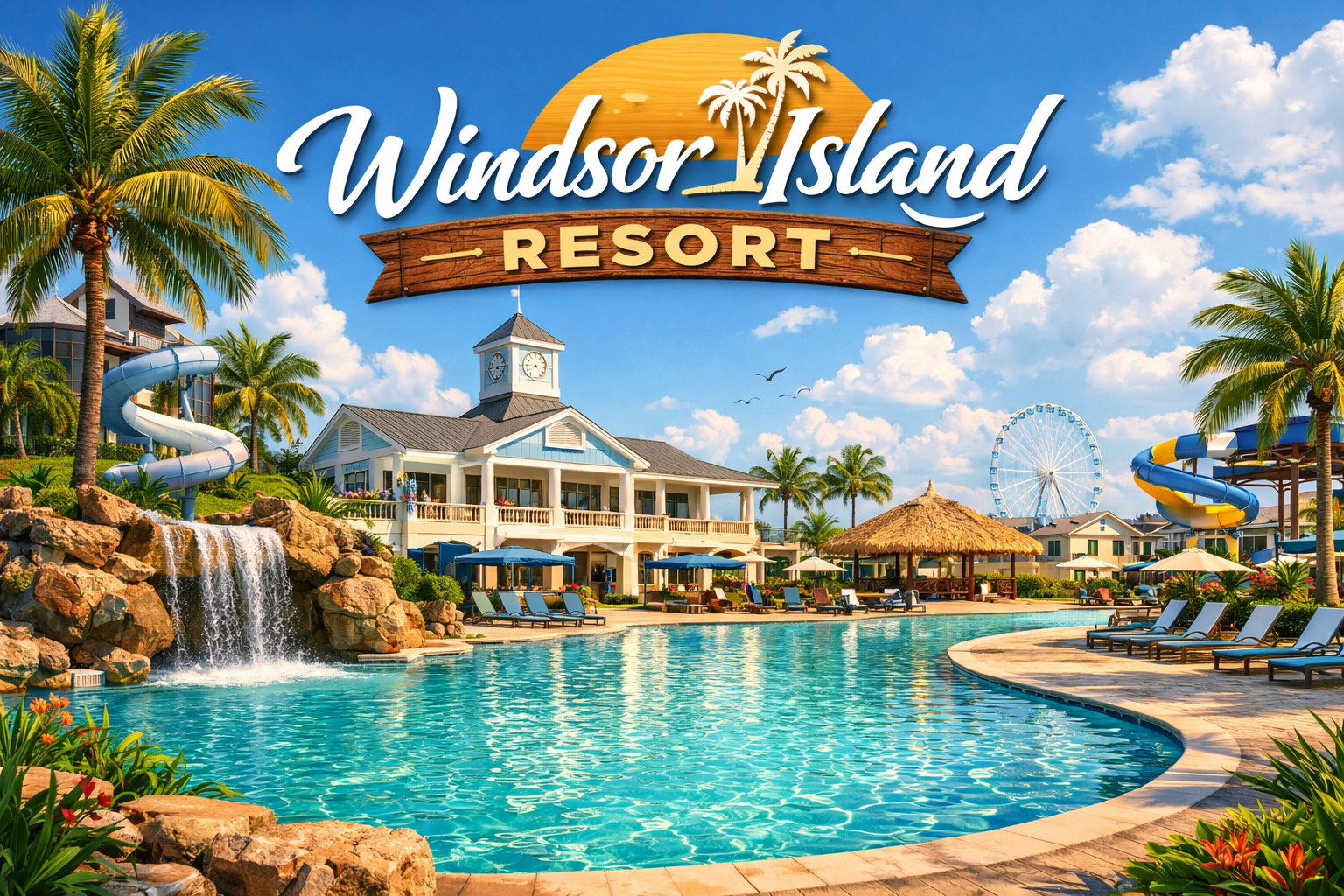 Windsor Island Resort: Casa de Luxo para Férias em Orlando