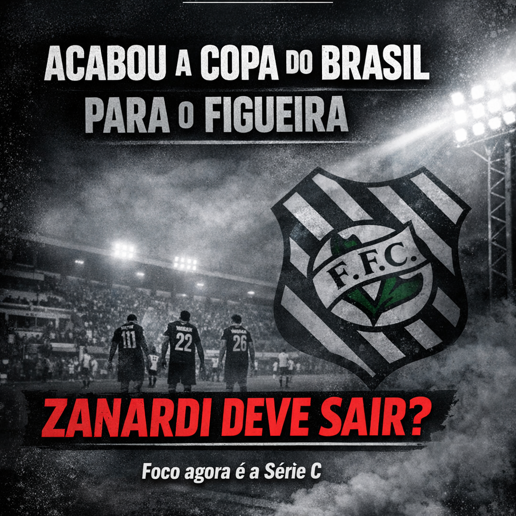 Figueirense cai na Copa do Brasil e mudança começa pelo banco: Zanardi fora