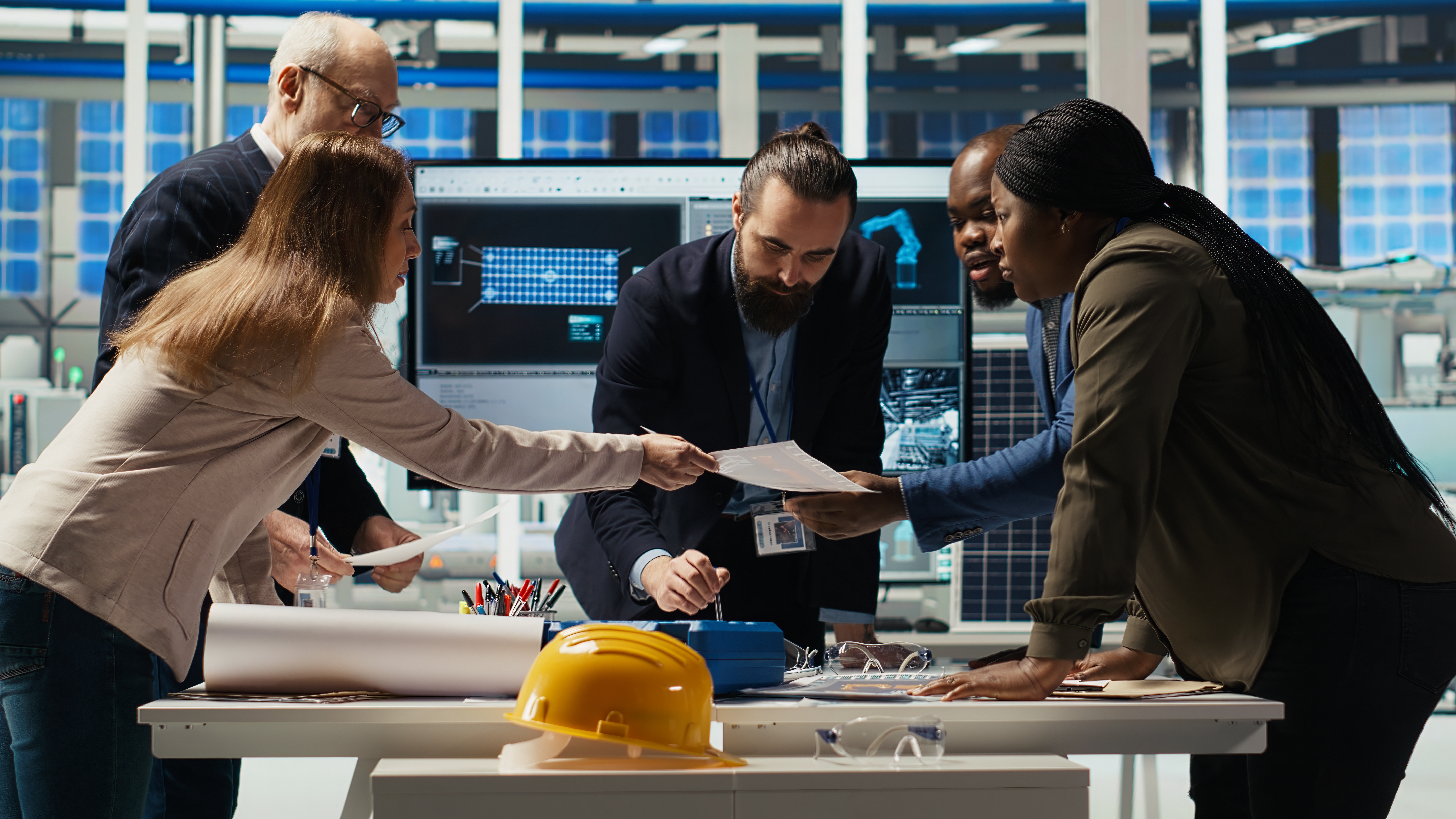 Engenharia integrada: como um só grupo entrega construção, energia, TI e operação