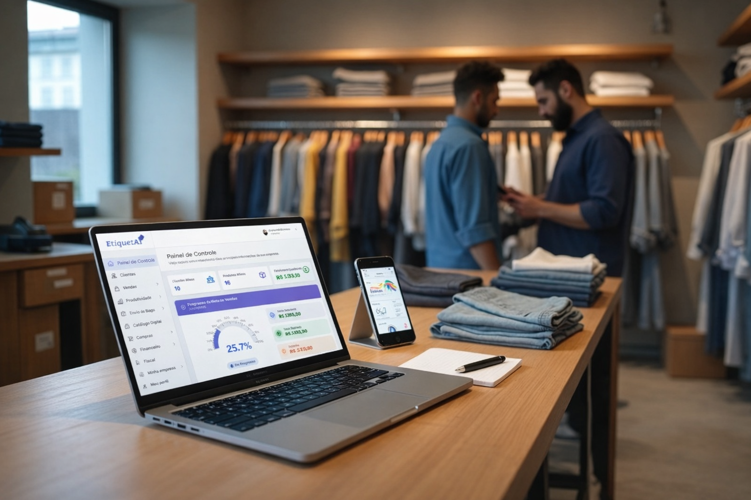 Controle de estoque de roupas: guia prático para lojas venderem mais e perderem menos