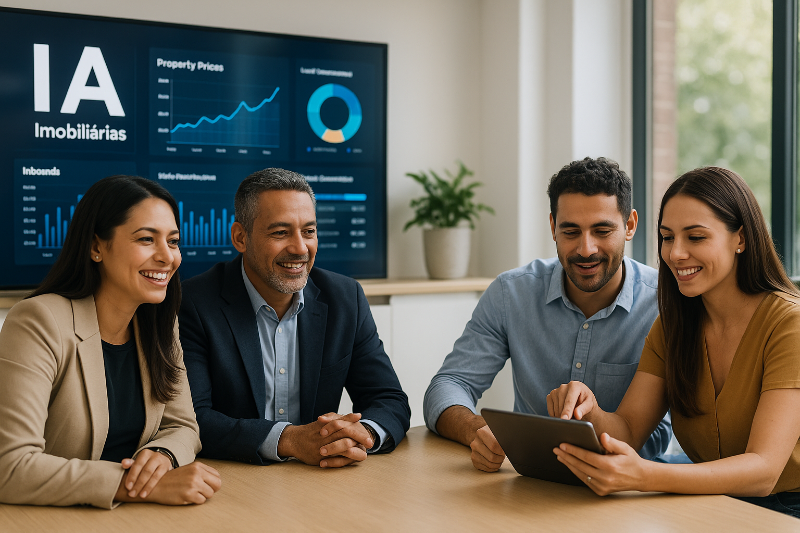 Inteligência Artificial para Imobiliárias: 10 Soluções que Geram Vendas