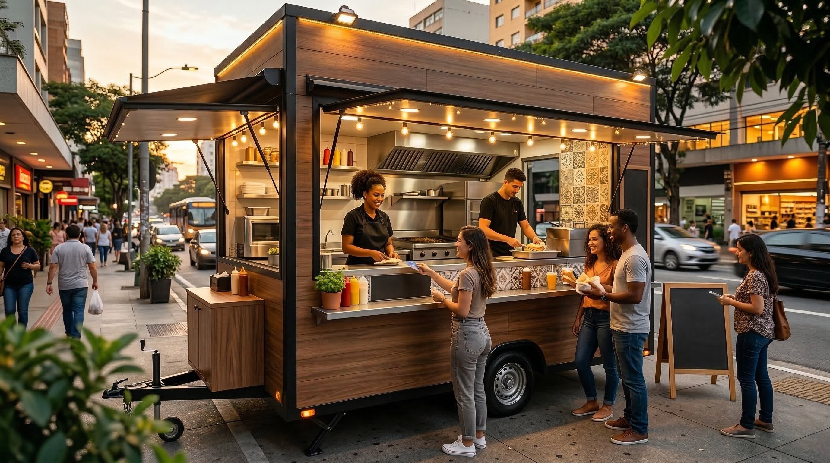 Como montar um trailer de lanches lucrativo em 2026: guia completo