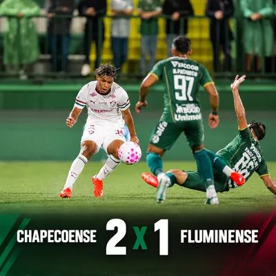 Chapecoense apronta mais uma e bate o Fluminense na Arena Condá