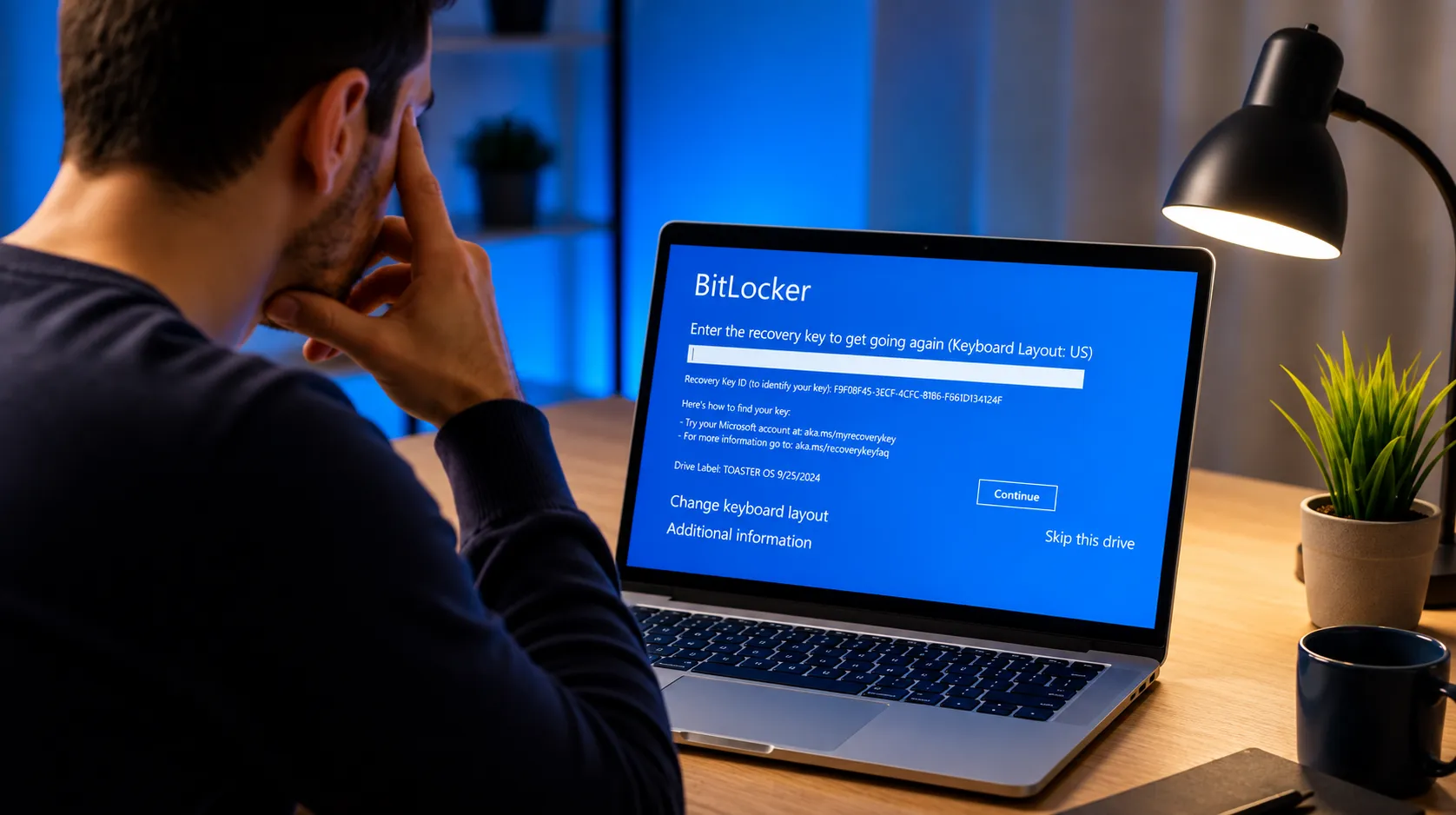 Como resolver o erro do BitLocker após uma atualização