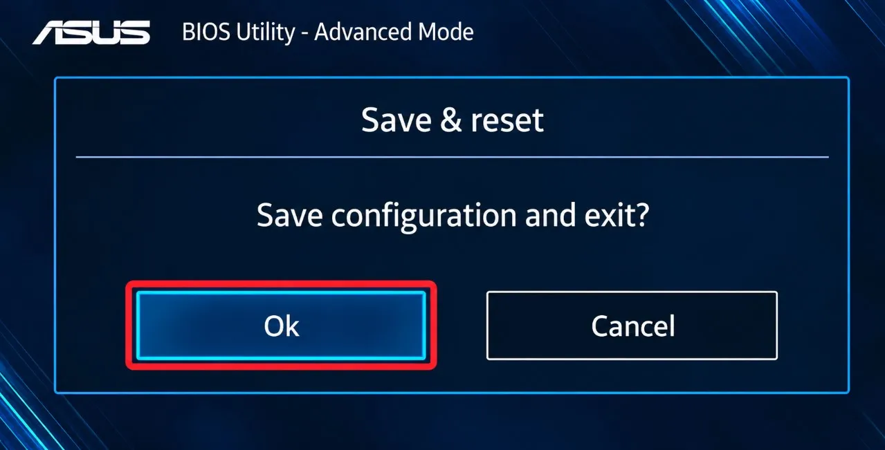 salvando bios