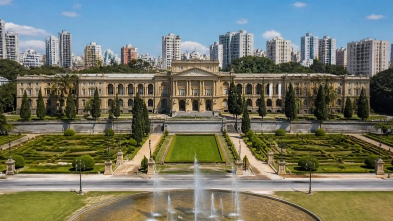 Museu do Ipiranga e jardins do Parque da Independência (imagem ilustrativa)