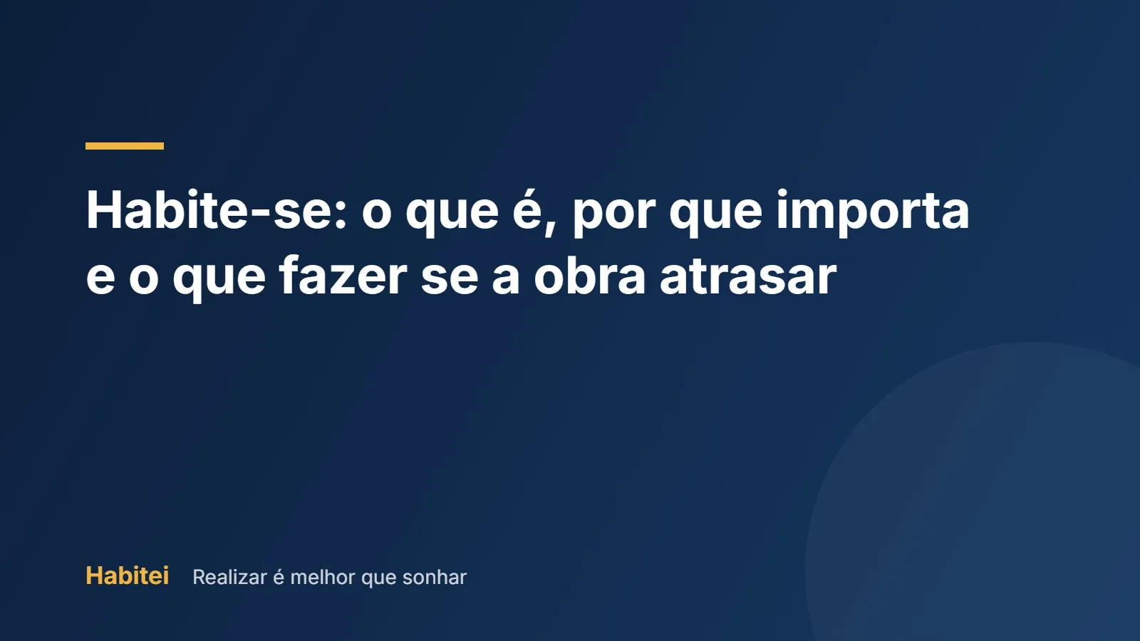 Prédio residencial recém-concluído