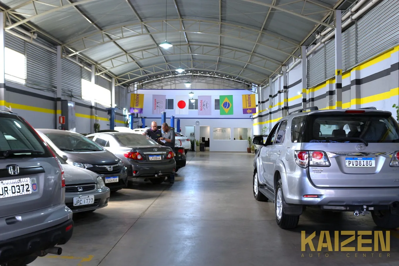 revisão honda e toyota
